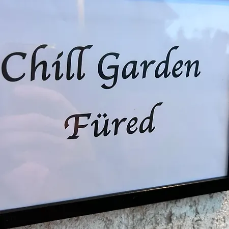 Chill Garden Fuered Villa Balatonfured Exterior photo